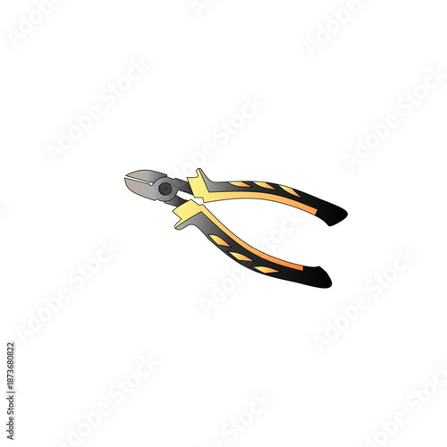 hand illustration pliers