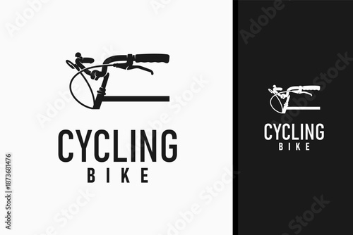 Bicycle logo symbol icon design