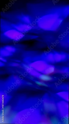 Iridescent Abstract Light Background with Pastel Neon Reflections