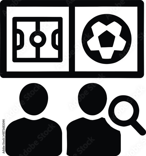 soccer football player icon