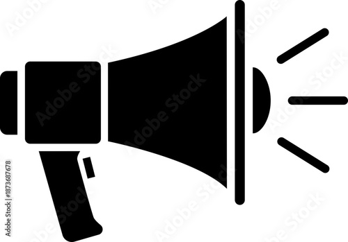 Megaphone vector illustration