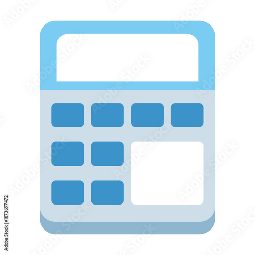 Electronic calculator with a dollar symbol for accounting and financial planning