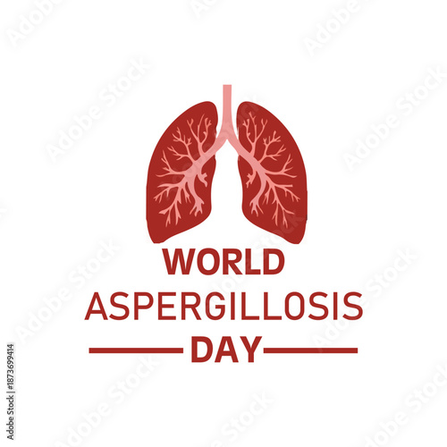 Global awareness poster highlighting aspergillosis prevention symptoms diagnosis treatment hope support research
