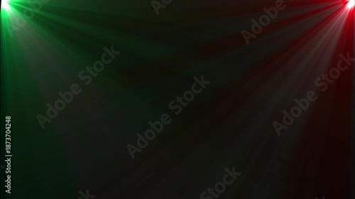 glowing sun rays light effects background with shining star and flashing light motion graphics