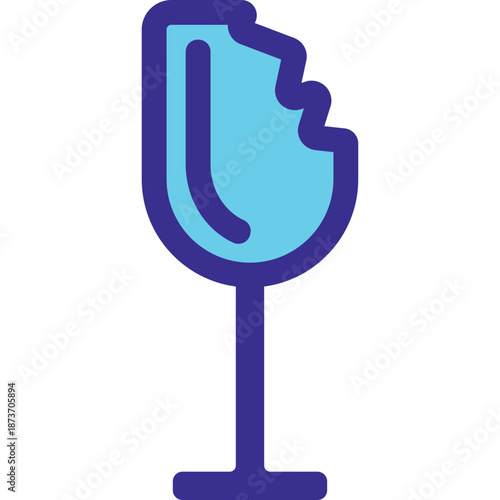 Bitten Glass Icon