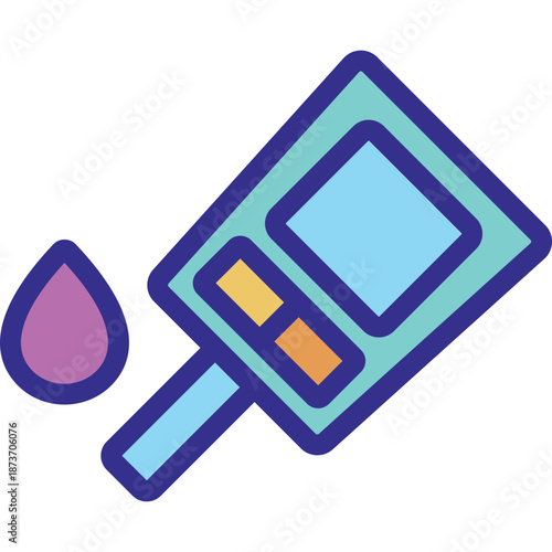 Blood Glucose Meter Icon