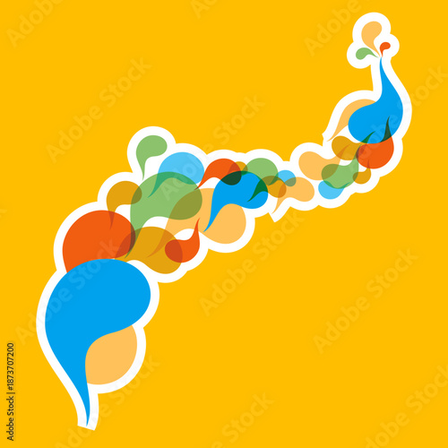 abstract, colorful, vector, fluid, background, modern