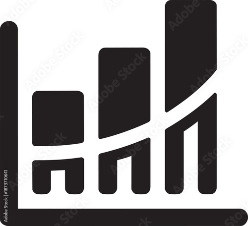 Segmented column chart illustrating composite financial growth across multiple distinct divisions or areas.