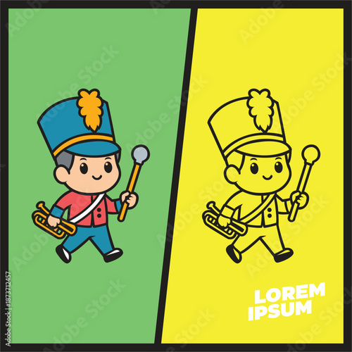 Marching Band icon set