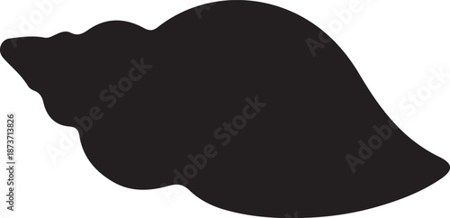 Black silhouette of a human nose on transparent background icon illustration graphic shape form outline profile face facial feature anatomy medical simple minimal flat visual