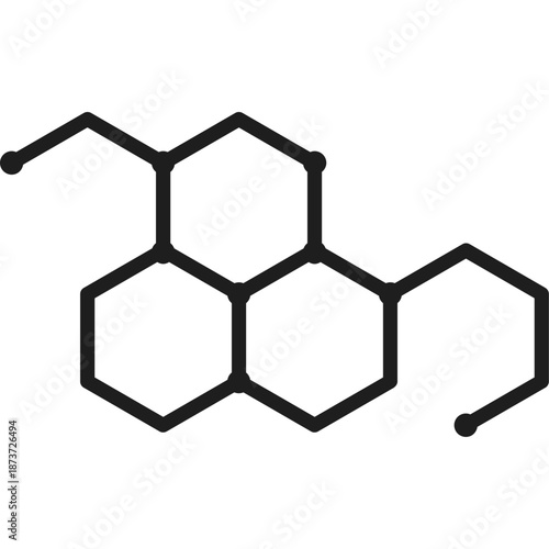 Chemical structure of steroid nucleus