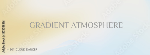 Calming gradient design where blue fades meet white light in cloud shapes. A pure gradient background blending blue waves with white cloud radiance.