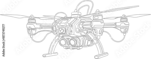 Hand drawn vector illustration of an antique skeleton key featuring a brass trumpet design as a musical symbol of jazz art and gold melody