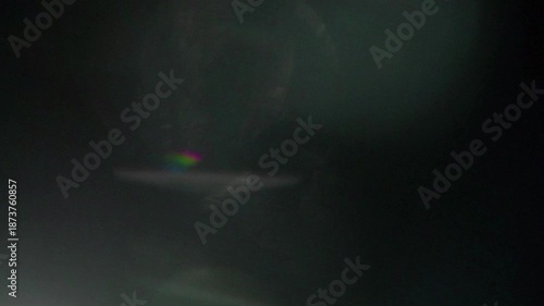 Bright flash Light Leak Overlay for dynamic transition