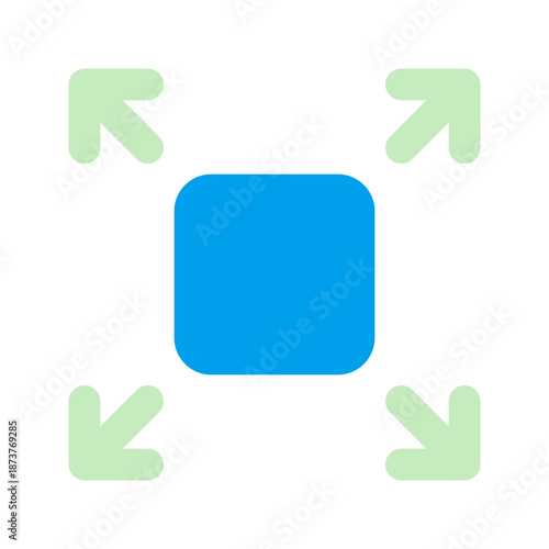 expand duo tone icon