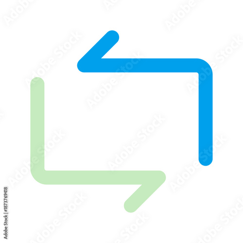 repost duo tone icon