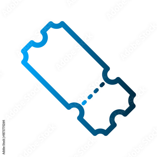 Ticket icon design template