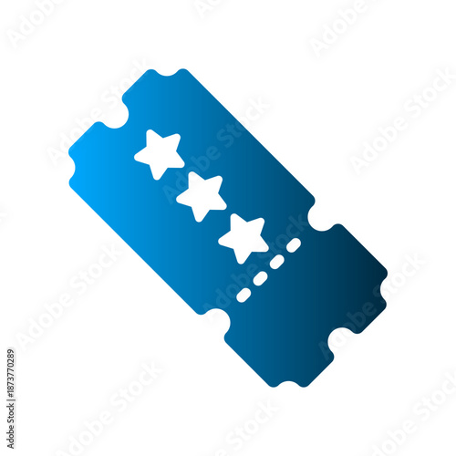 Ticket icon design template