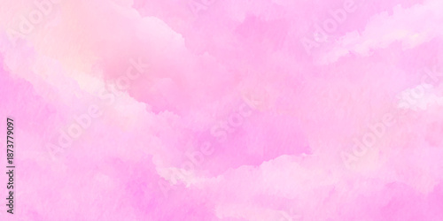 A gentle abstract watercolor background featuring soft pink and white hues creating a dreamy cloudy atmospheric effect