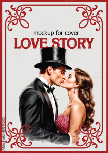 060-23-Young couple embracing, showing love and affection with closed eyes and touching noses