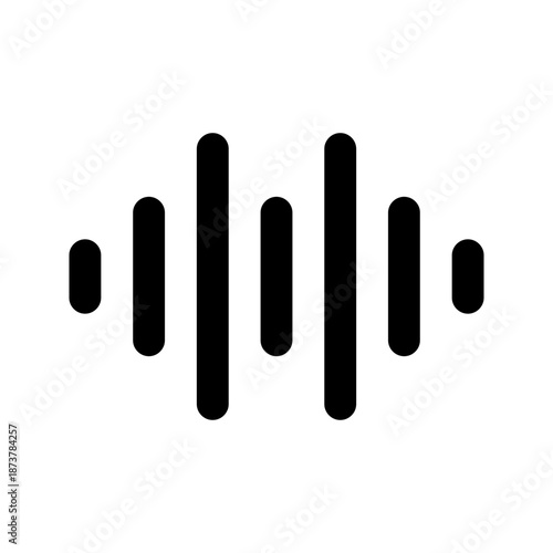 voice glyph icon