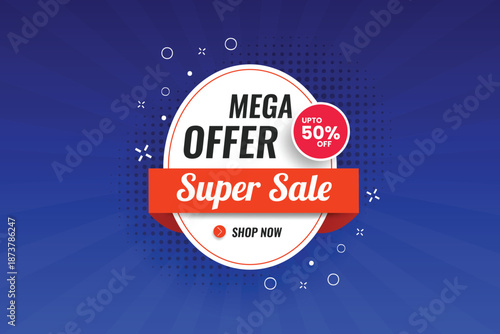 super sale discount promotio, price label design product mega discount colourful sales web sale banner promotion template design