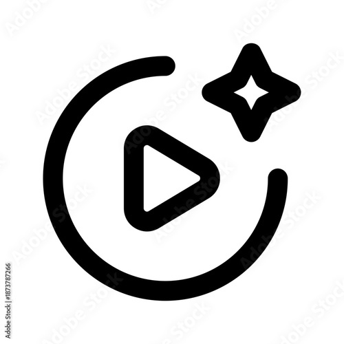 video line icon