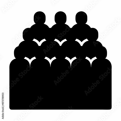 A Crowd of People Symbolizing Group Gathering and Community Engagement