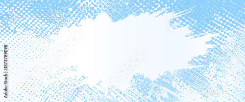 Distress damaged edge vintage template brush strokes scratch grunge banner texture 
