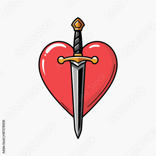 heart and sword picture