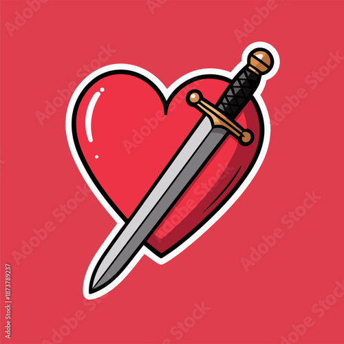 heart and sword picture