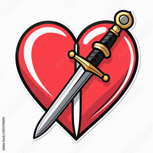 heart and sword picture