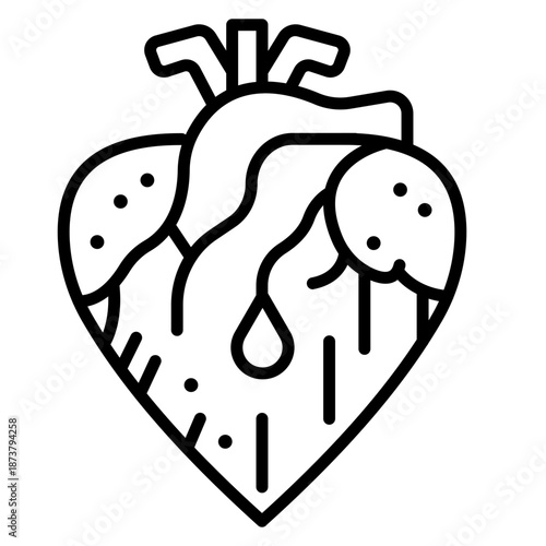 Bleeding Heart Icon