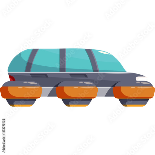 Futuristic Hovercar Design