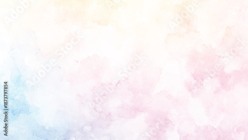 pink soft color stains and splashes, pink texture with clouds and grunge white stains, watercolor stain of pink paint with washes of watercolor.