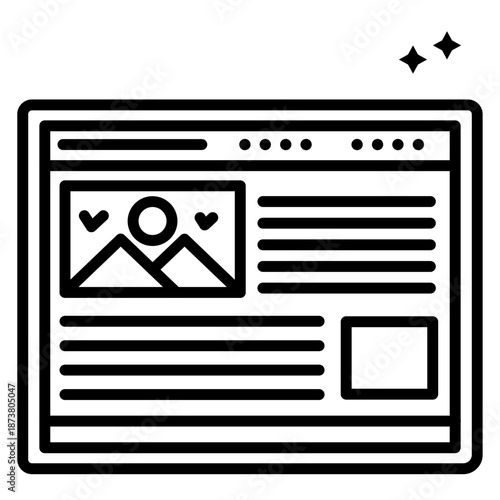 Online Magazine Icon