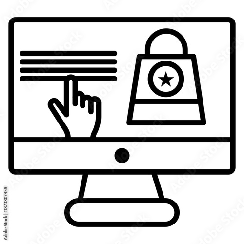 Digital Merchandising Icon