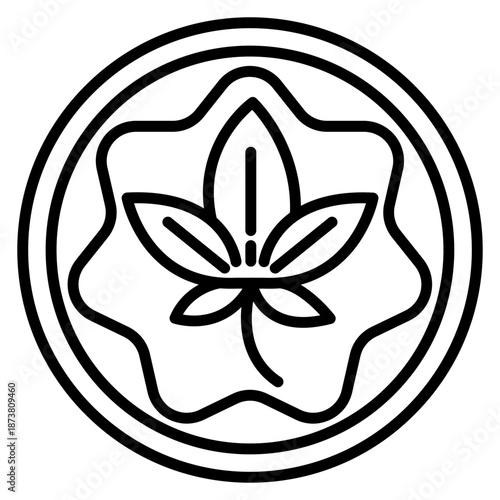 Organic Hemp Icon