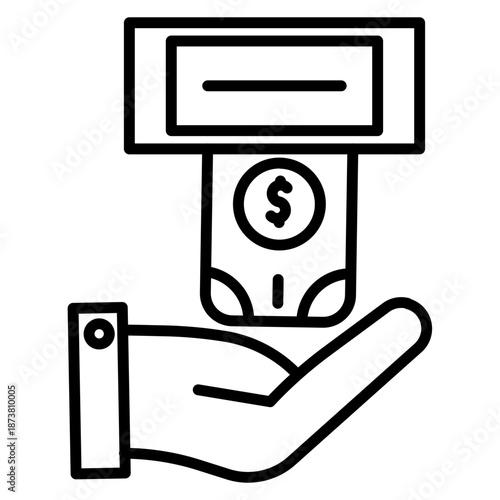 Cash Withdrawal Icon