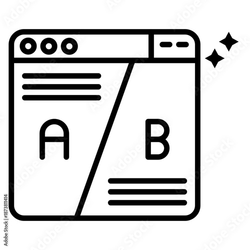 Ab Testing Icon