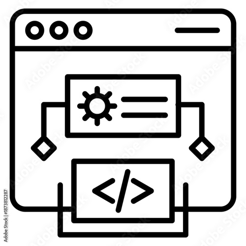 Front End Development Icon