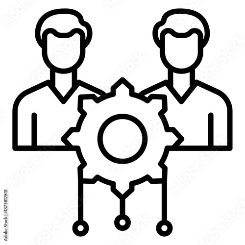 Outsource Management Icon