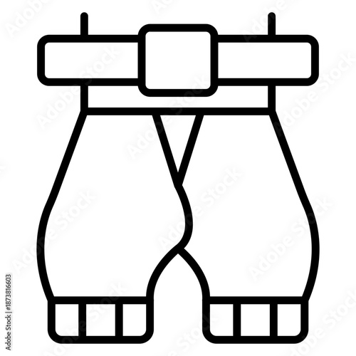 Lifting Belt Icon