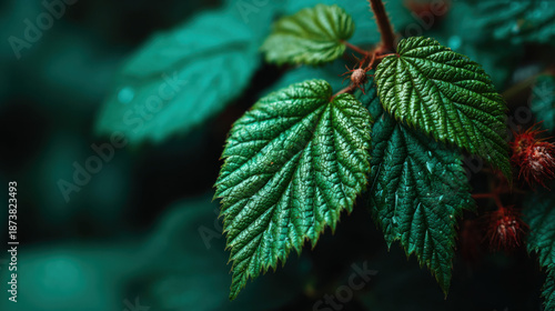 Foliage background with den...