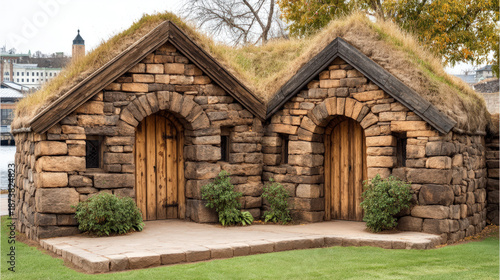 Sod house Iceland tradition...