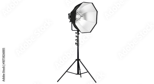Professional Octagonal Softbox Studio Light on Stand Product Shot