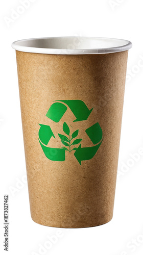 Wallpaper Mural Eco-friendly paper cup for beverages. Torontodigital.ca
