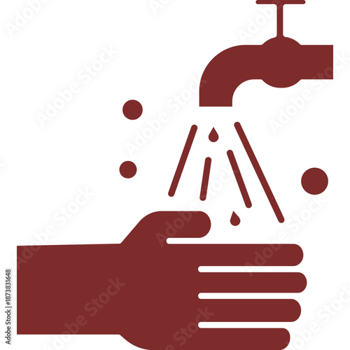 Hand washing icon