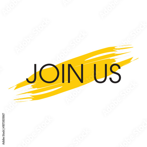 join us icon vector design template on transparent background
