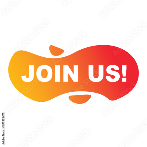 join us icon vector design template on transparent background